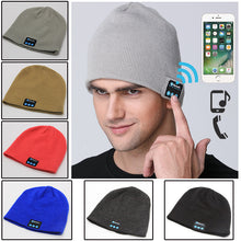Load image into Gallery viewer, European And American Outdoor Wireless Headset Knitted Hat Multifunctional Music Hat

