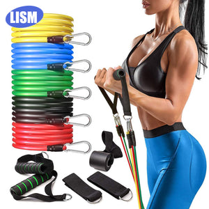 11pcs Tube Tire Rope Fitness Sport