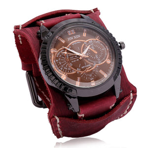 Genuine leather bracelets for men