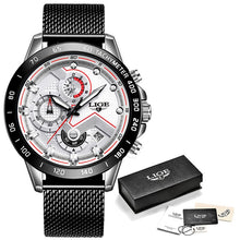 Load image into Gallery viewer, LIGE 2022 new fashion men watch
