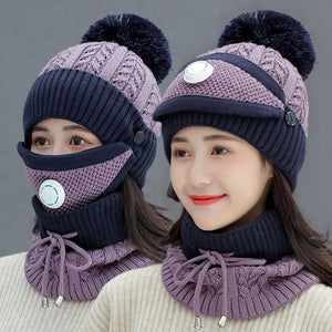 Beanie Scarf Nose Cover Woman,winter