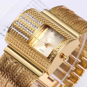 Creativity 2022 Fashion Luxury Ladies Wrist Watches Top Brand Gold Steel Strap Waterproof Women&#39;s Bracelet Watch Zegarek Damski