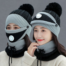 Load image into Gallery viewer, Beanie Scarf Nose Cover Woman,winter
