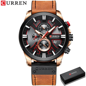 New CURREN Men Watches Fashion