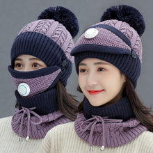 Load image into Gallery viewer, Beanie Scarf Nose Cover Woman,winter
