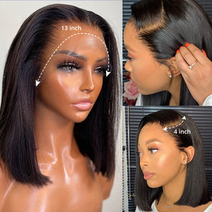 Natural Hair Lace Closure Wig