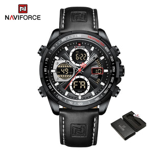 Chronograph sports wristwatch alarm clock