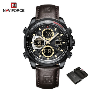 Chronograph sports wristwatch alarm clock