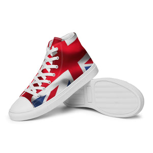 Men’s high top canvas shoes