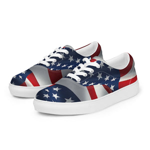 Men’s lace-up canvas shoes