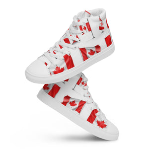 Women’s high top canvas shoes