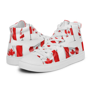 Women’s high top canvas shoes