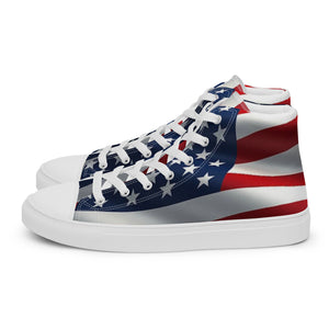 Women’s high top canvas shoes