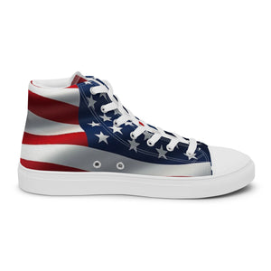 Women’s high top canvas shoes